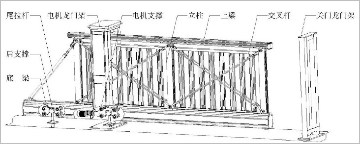 無(wú)軌電動(dòng)平移門(mén)(圖2)